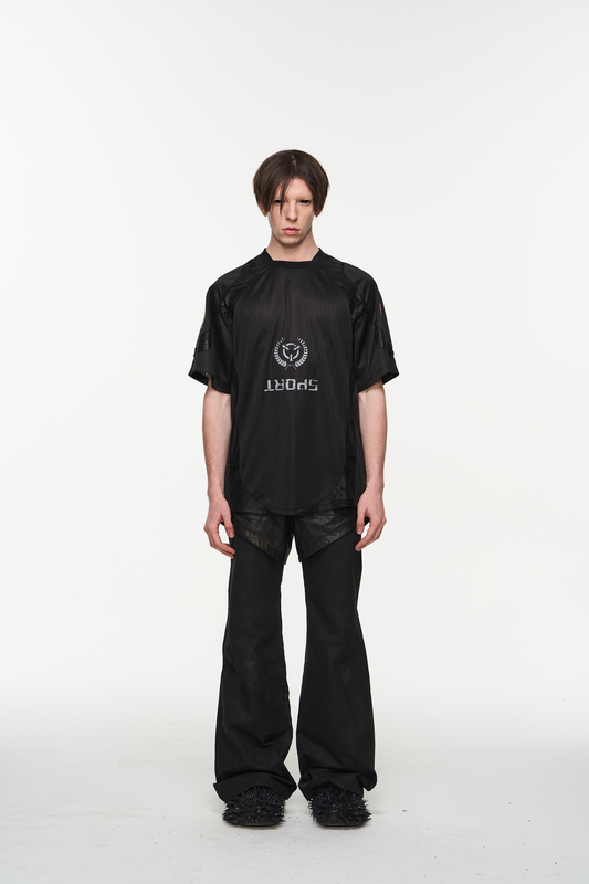 Blindnoplan BLINDNOPLAN 24SS Vandalizing sports jerseys T-shirt