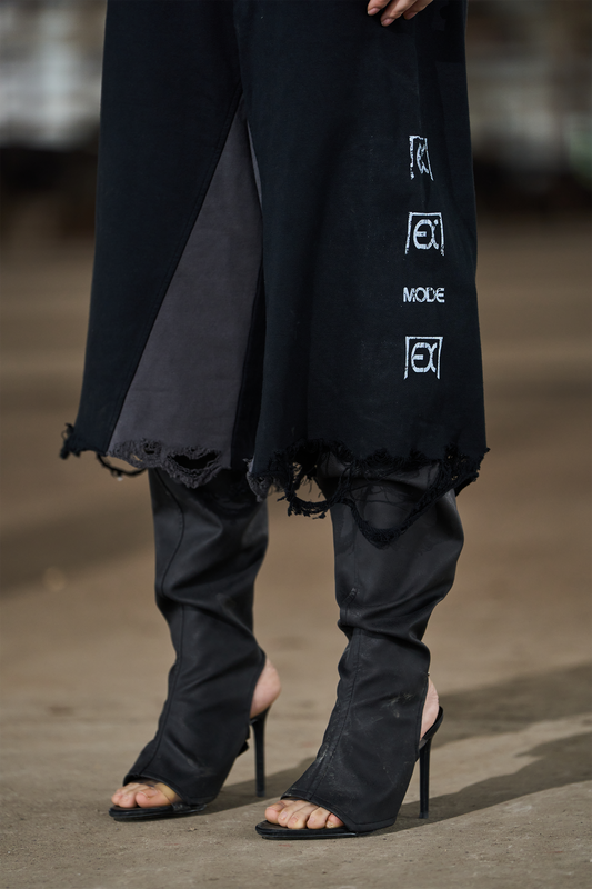 Blindnoplan EXITMODE BLINDNOPLAN 24SS Washed printed shorts