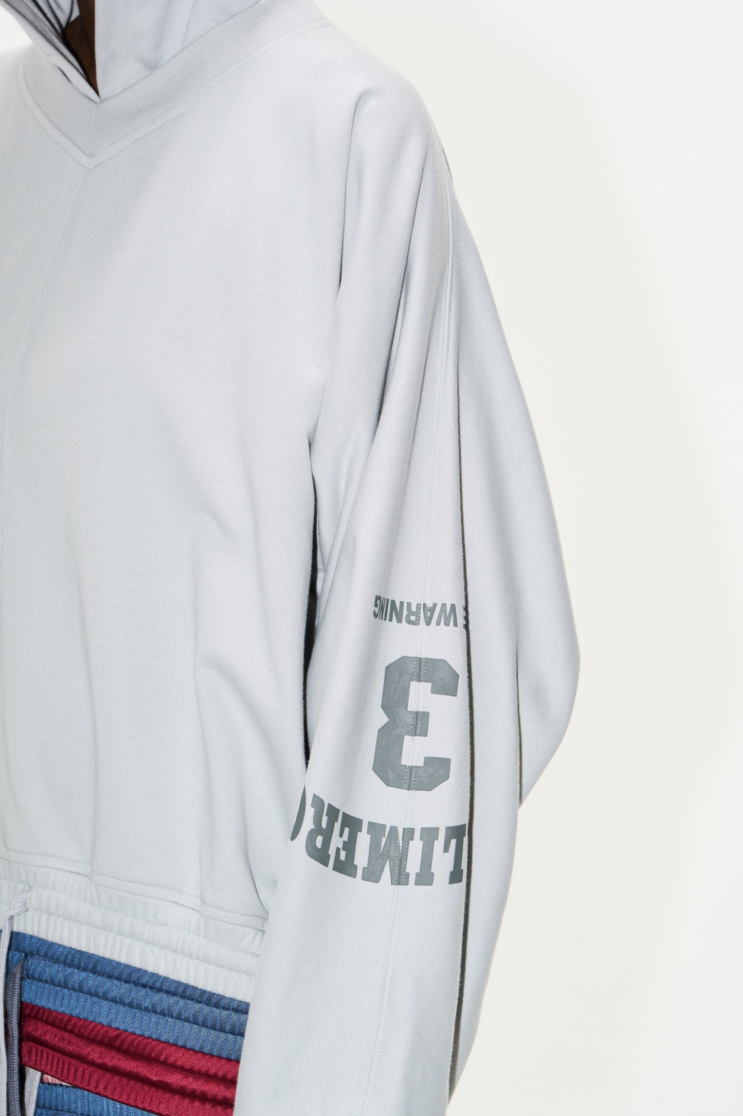 EXITMODE BY BLINDNOPLAN 25SS Multi-layer waist hoodie