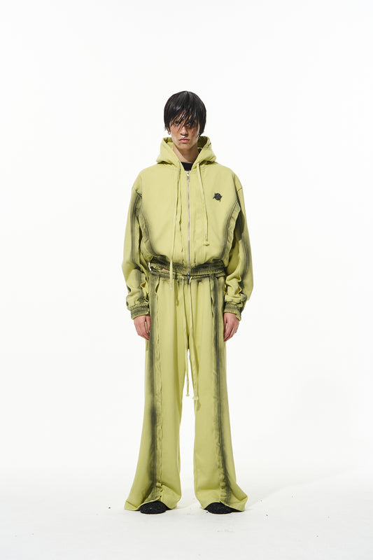 Blindnoplan BLINDNOPLAN 24AW Wash water to do old damage misplaced hooded coats