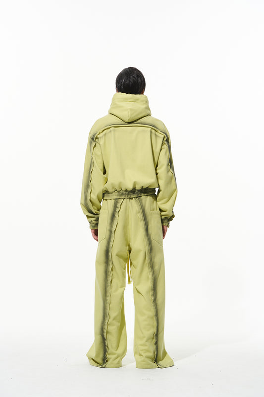 Blindnoplan BLINDNOPLAN 24AW Wash water to do old damage misplaced hooded coats