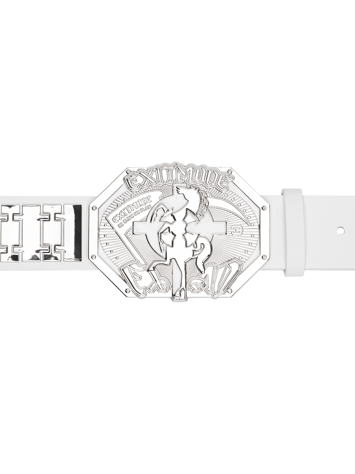 EXITMODE EXITMODE Clin Series Dial War Horse Belt （white）