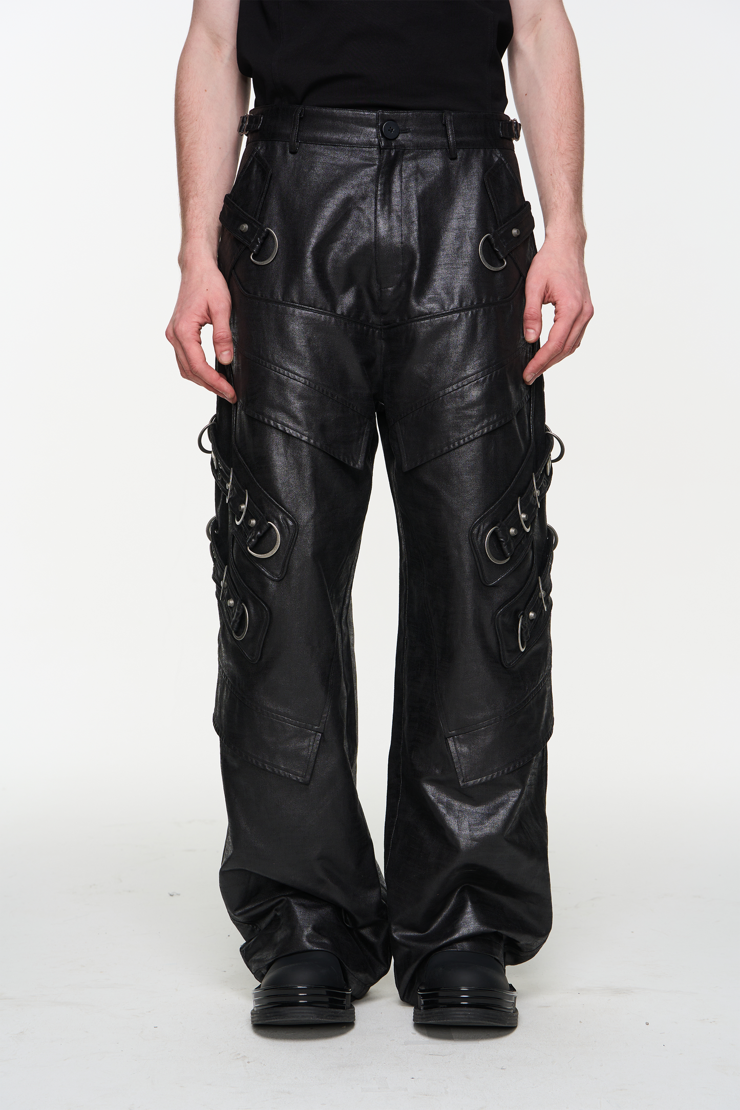 BLINDNOPLAN 24SS Hoop biker overalls