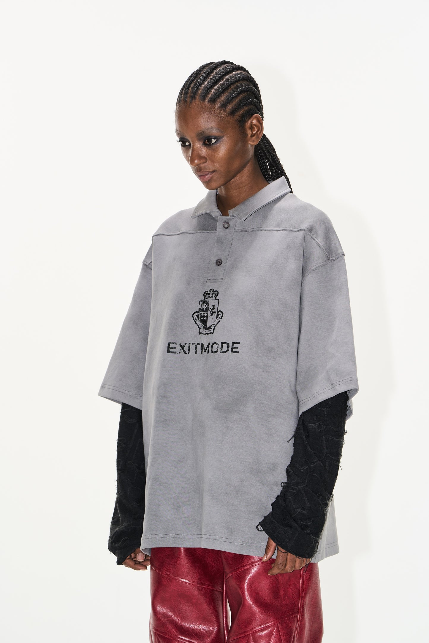 EXITMODE BY BLINDOPLAN 5StainedPolo T-shirt