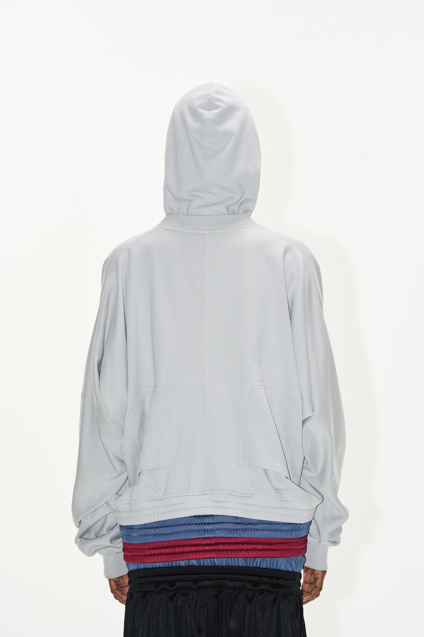 EXITMODE BY BLINDNOPLAN 25SS Multi-layer waist hoodie
