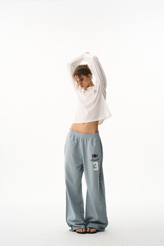 BLIND NO PLAN EXITMODE 26SS Unisex Colorful Embroidered Sweatpants