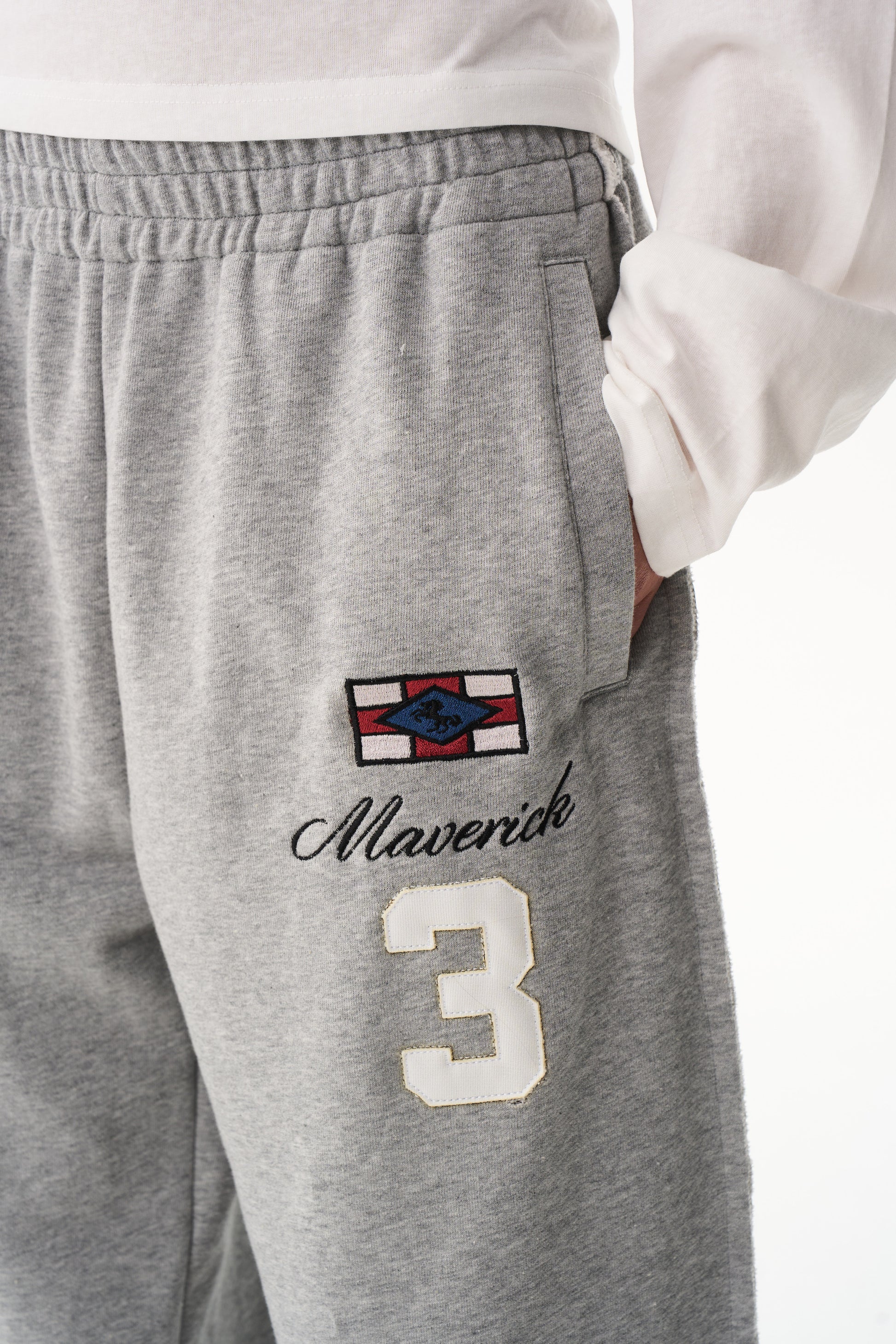 BLIND NO PLAN EXITMODE 26SS Unisex Colorful Embroidered Sweatpants