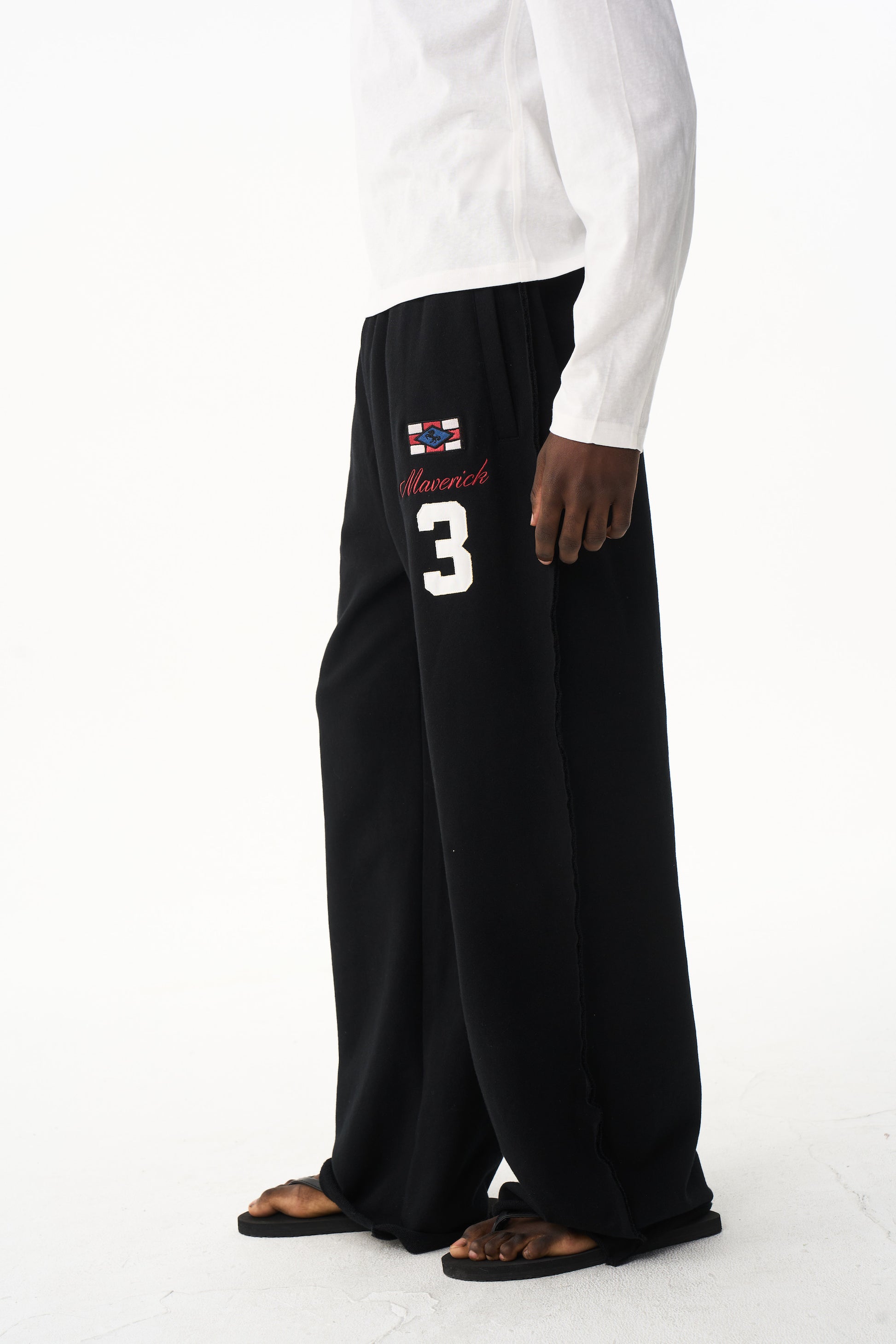 BLIND NO PLAN EXITMODE 26SS Unisex Colorful Embroidered Sweatpants