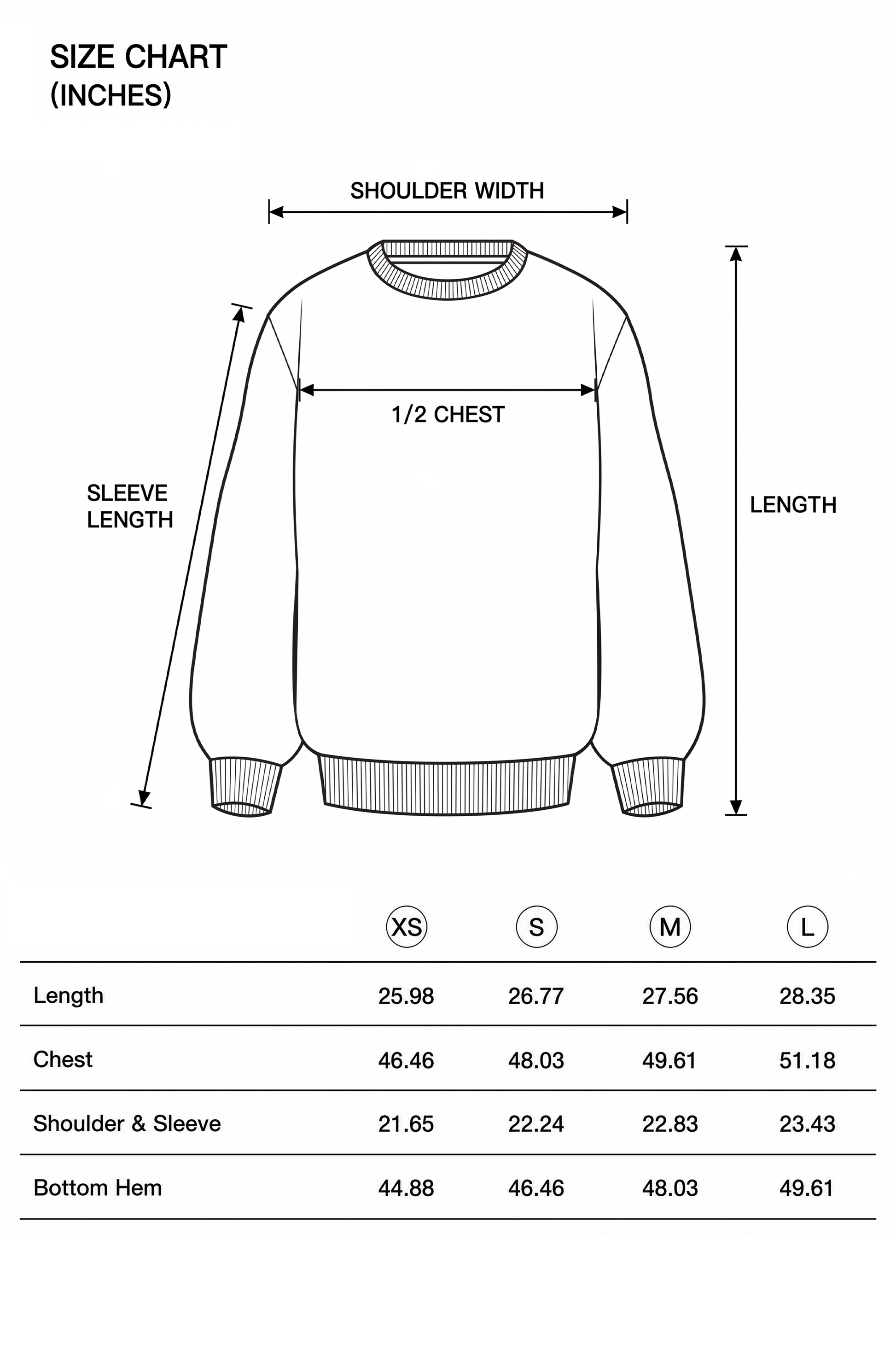 EXITMODE EXITMODE Vintage Striped Drawstring Loose-Fit Embroidered Hooded Long-Sleeve T-Shirt – Unisex