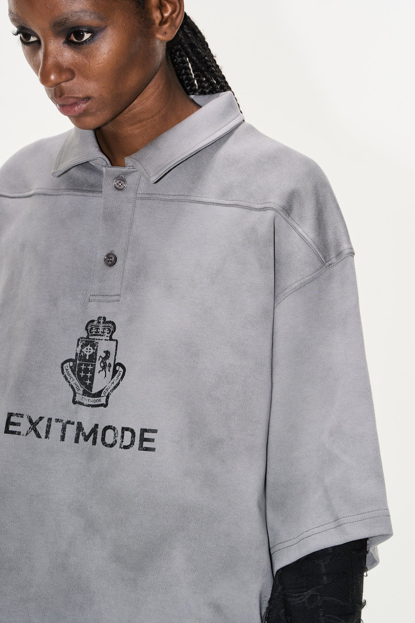 EXITMODE BY BLINDOPLAN 5StainedPolo T-shirt