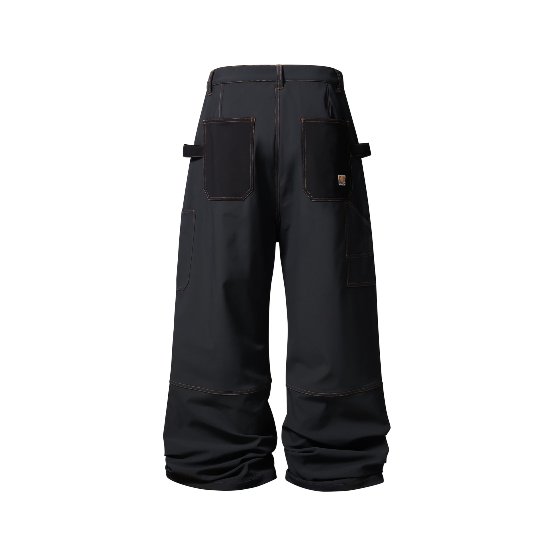 BLIND NO PLAN EXITMODE 26SS Color-Block Quilted Lumber Pants