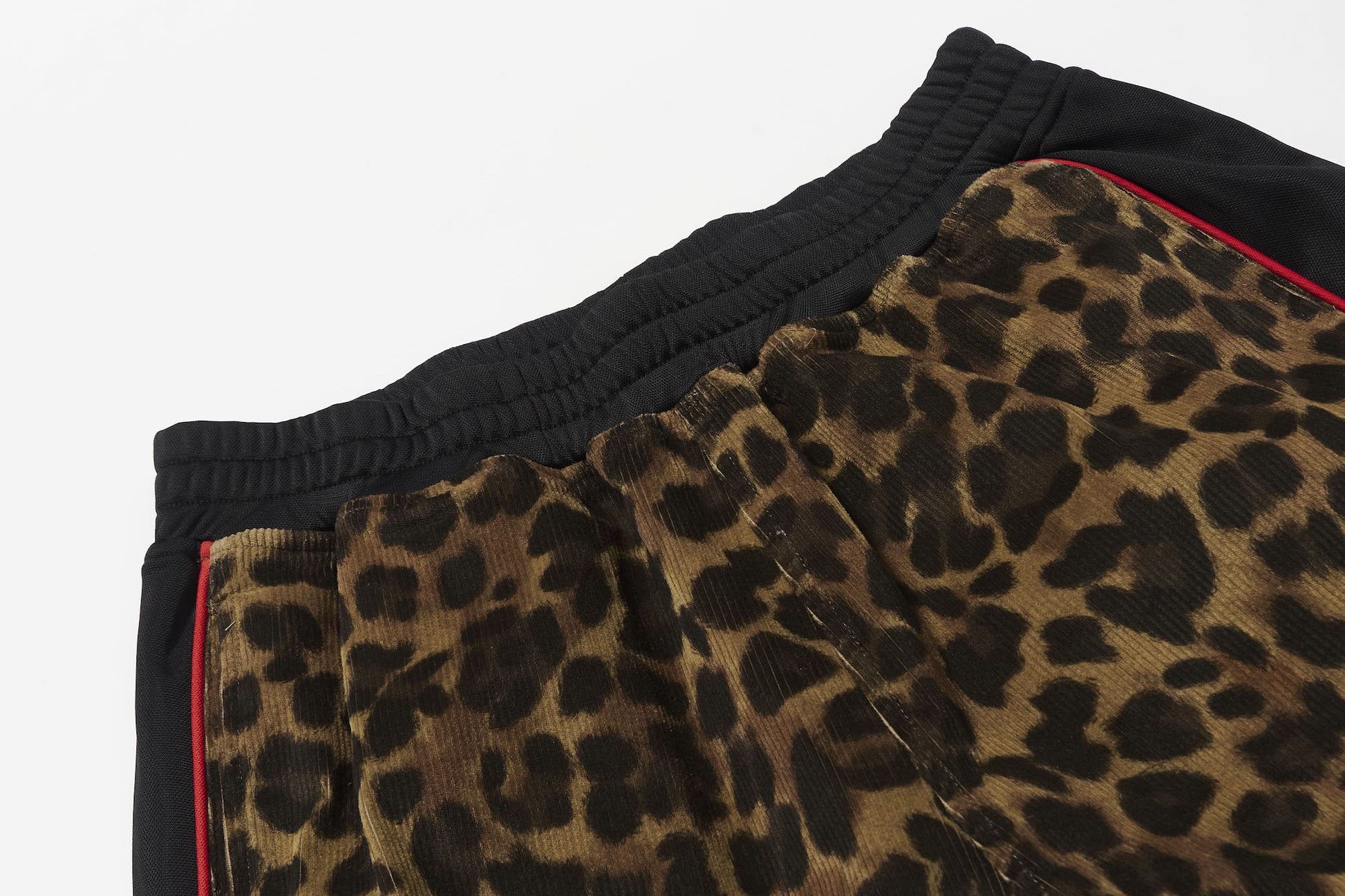 BLIND NO PLAN EXITMODE 26SS Retro Leopard Print Casual Straight Baggy Pants