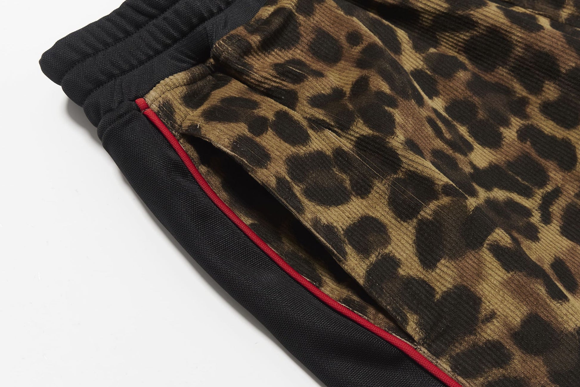BLIND NO PLAN EXITMODE 26SS Retro Leopard Print Casual Straight Baggy Pants