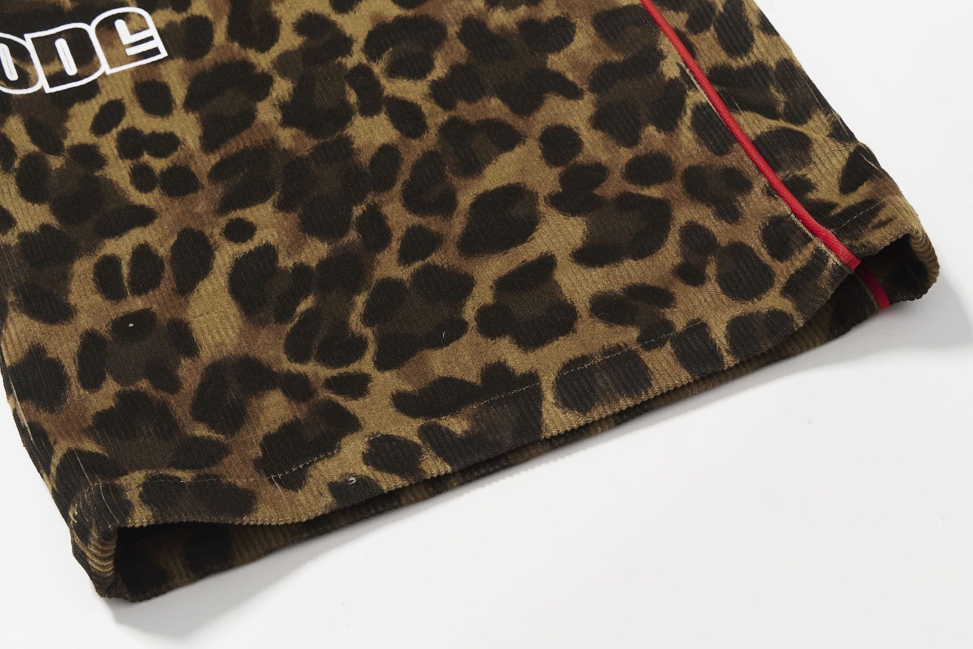 BLIND NO PLAN EXITMODE 26SS Retro Leopard Print Casual Straight Baggy Pants