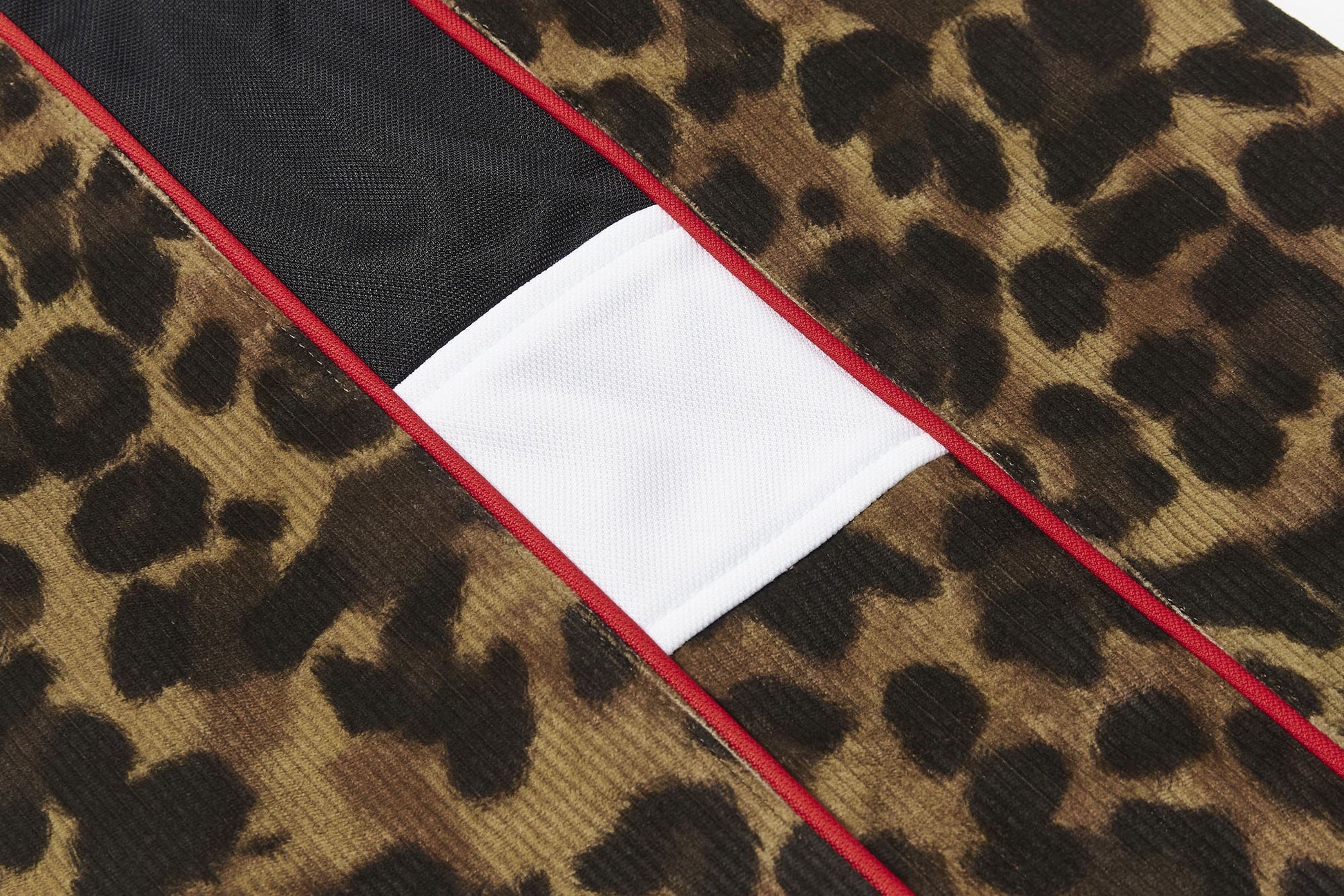 BLIND NO PLAN EXITMODE 26SS Retro Leopard Print Casual Straight Baggy Pants