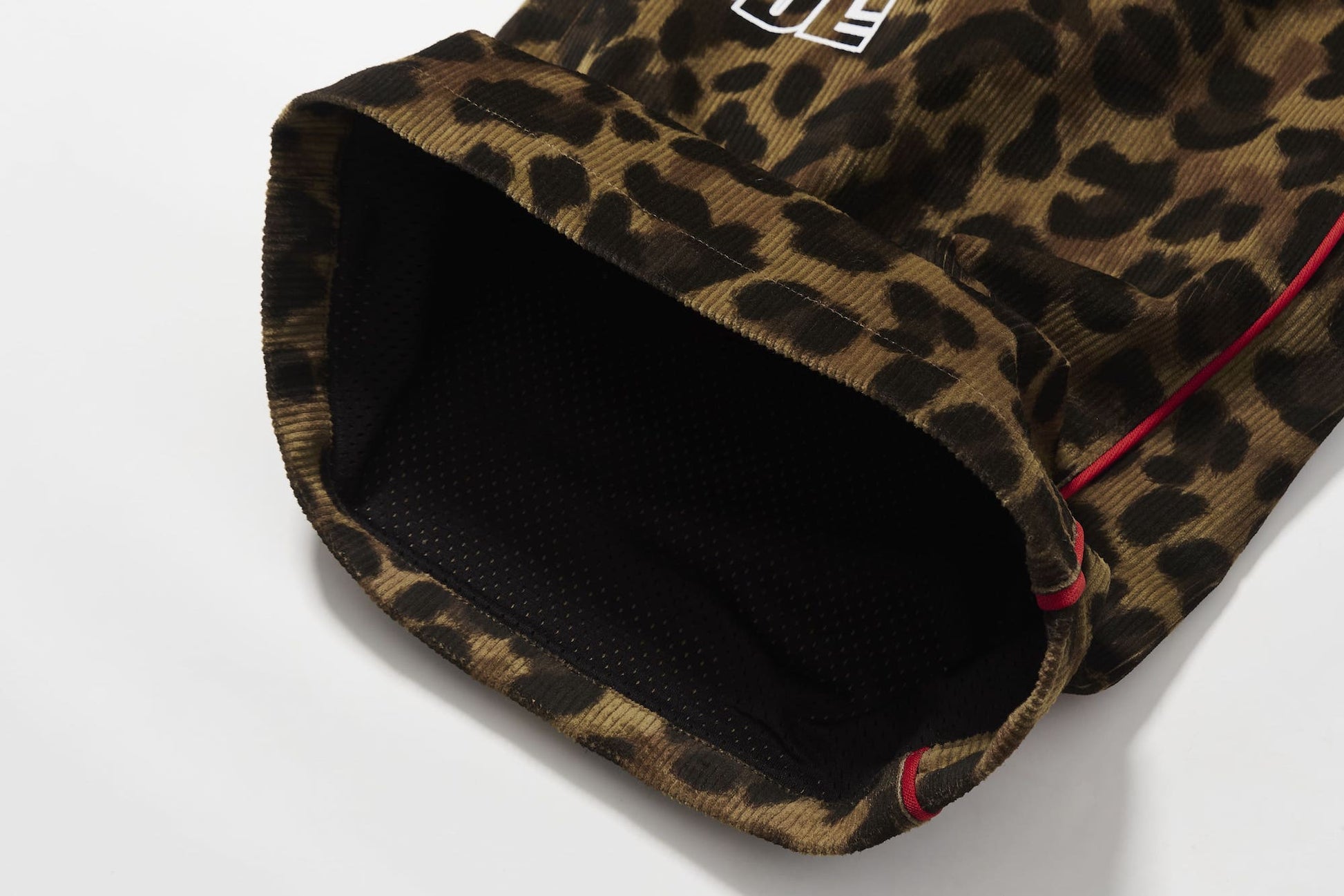BLIND NO PLAN EXITMODE 26SS Retro Leopard Print Casual Straight Baggy Pants