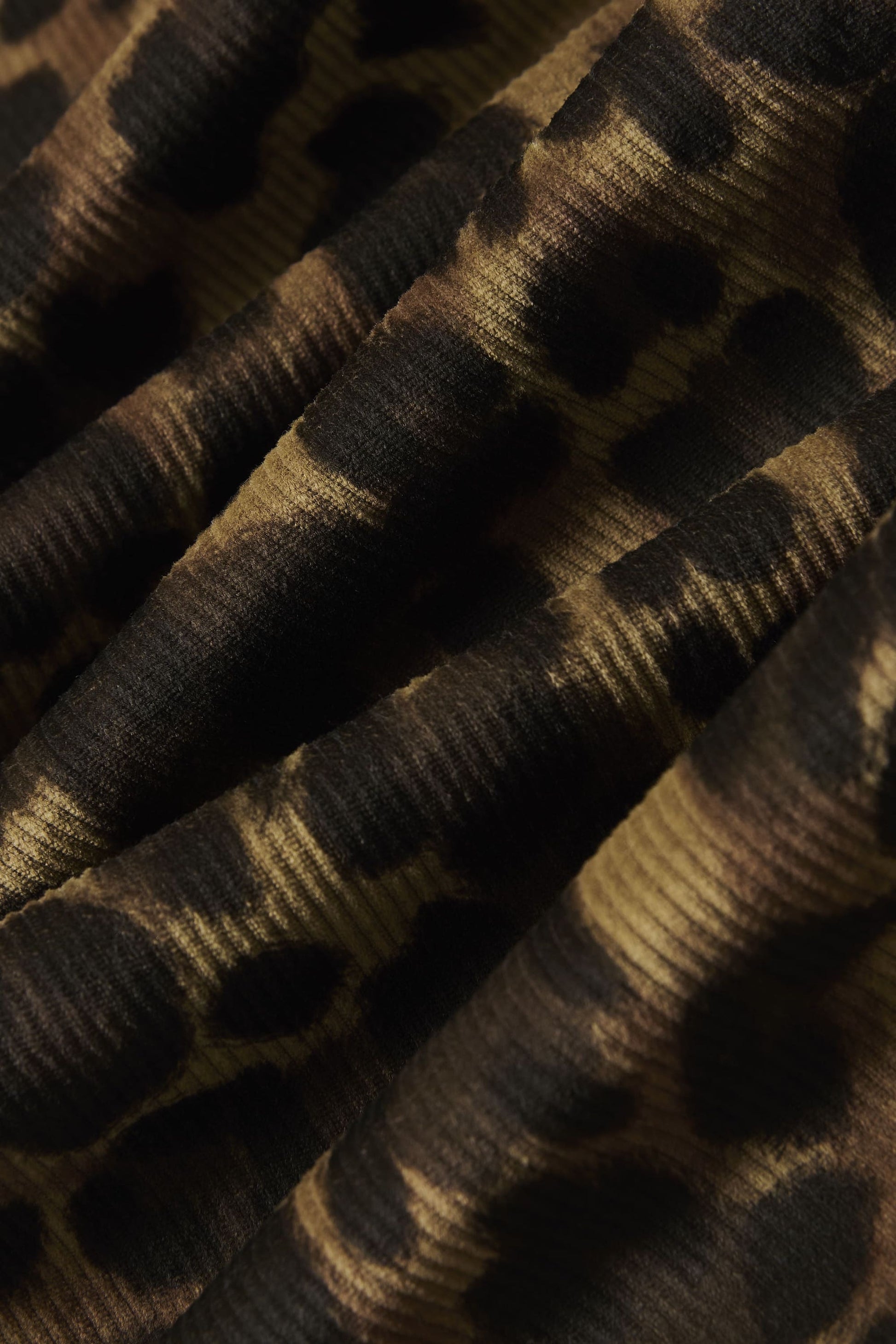 BLIND NO PLAN EXITMODE 26SS Retro Leopard Print Casual Straight Baggy Pants