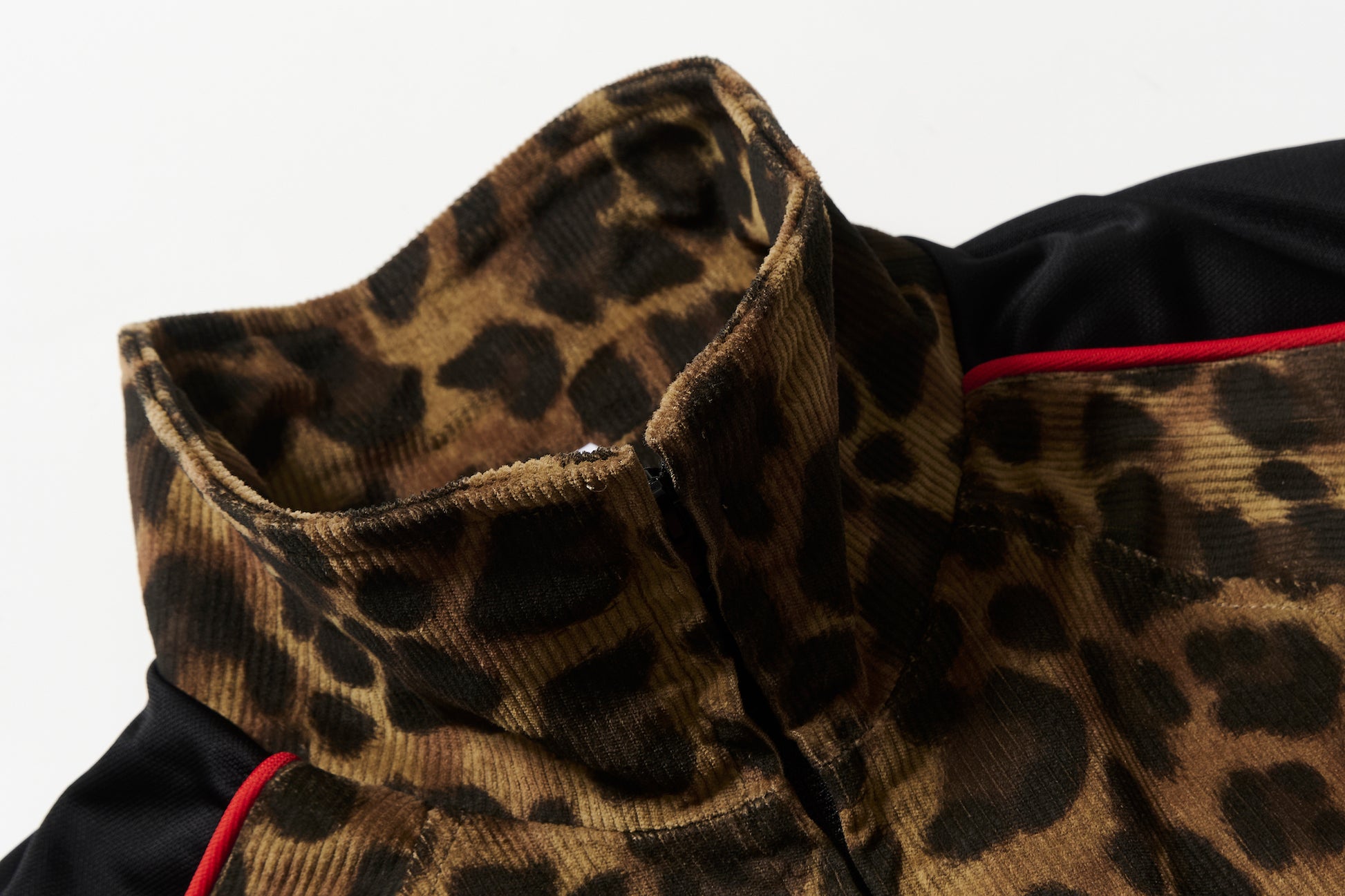 BLIND NO PLAN EXITMODE 26SS Retro American Leopard Print Long Sleeve Jacket