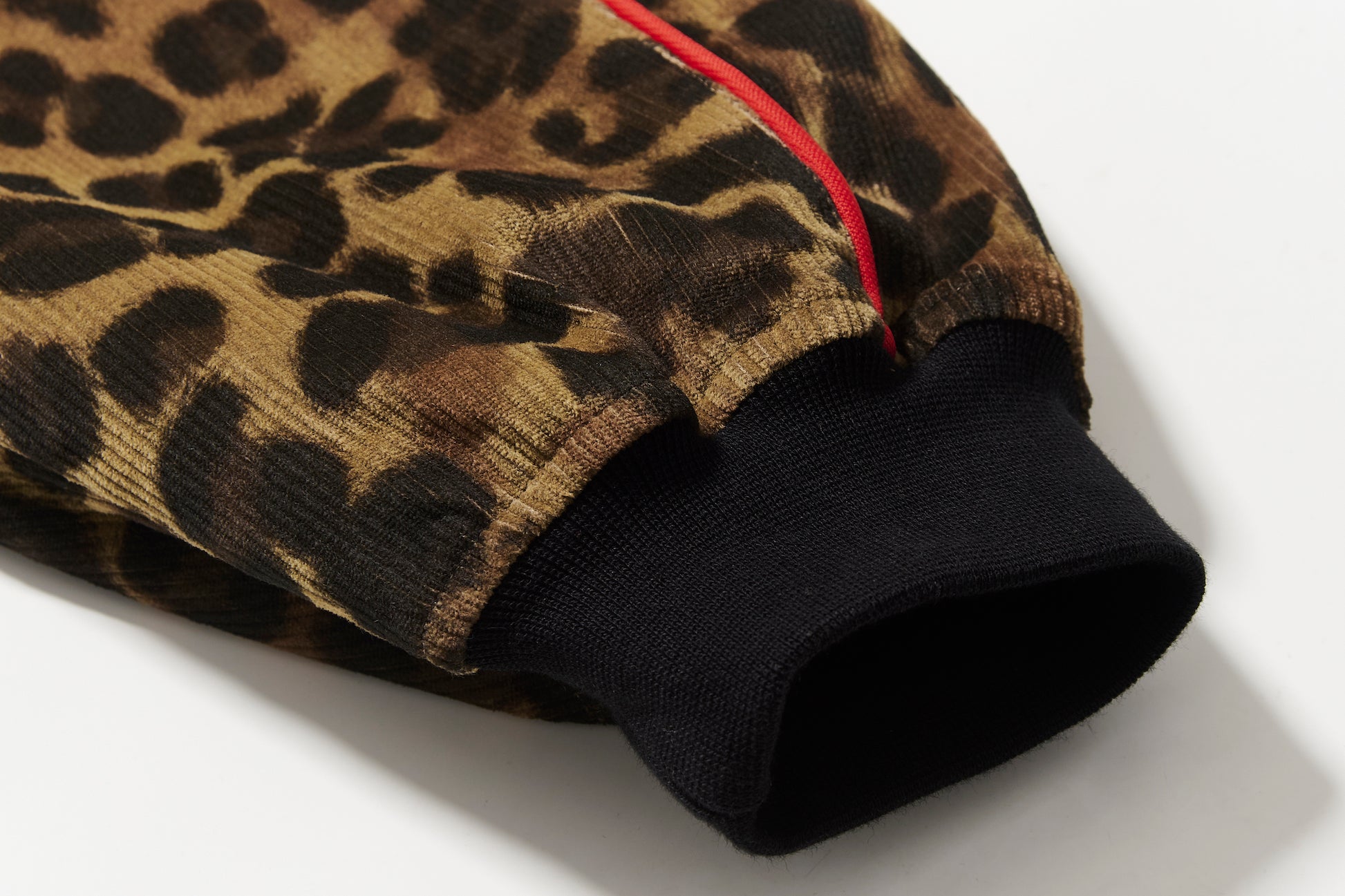 BLIND NO PLAN EXITMODE 26SS Retro American Leopard Print Long Sleeve Jacket