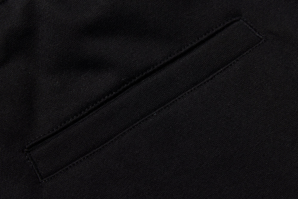 BLIND NO PLAN EXITMODE BY BLINDNOPLAN 25AW Colorblock Ribbed Curved Sports Pants – Wide Leg