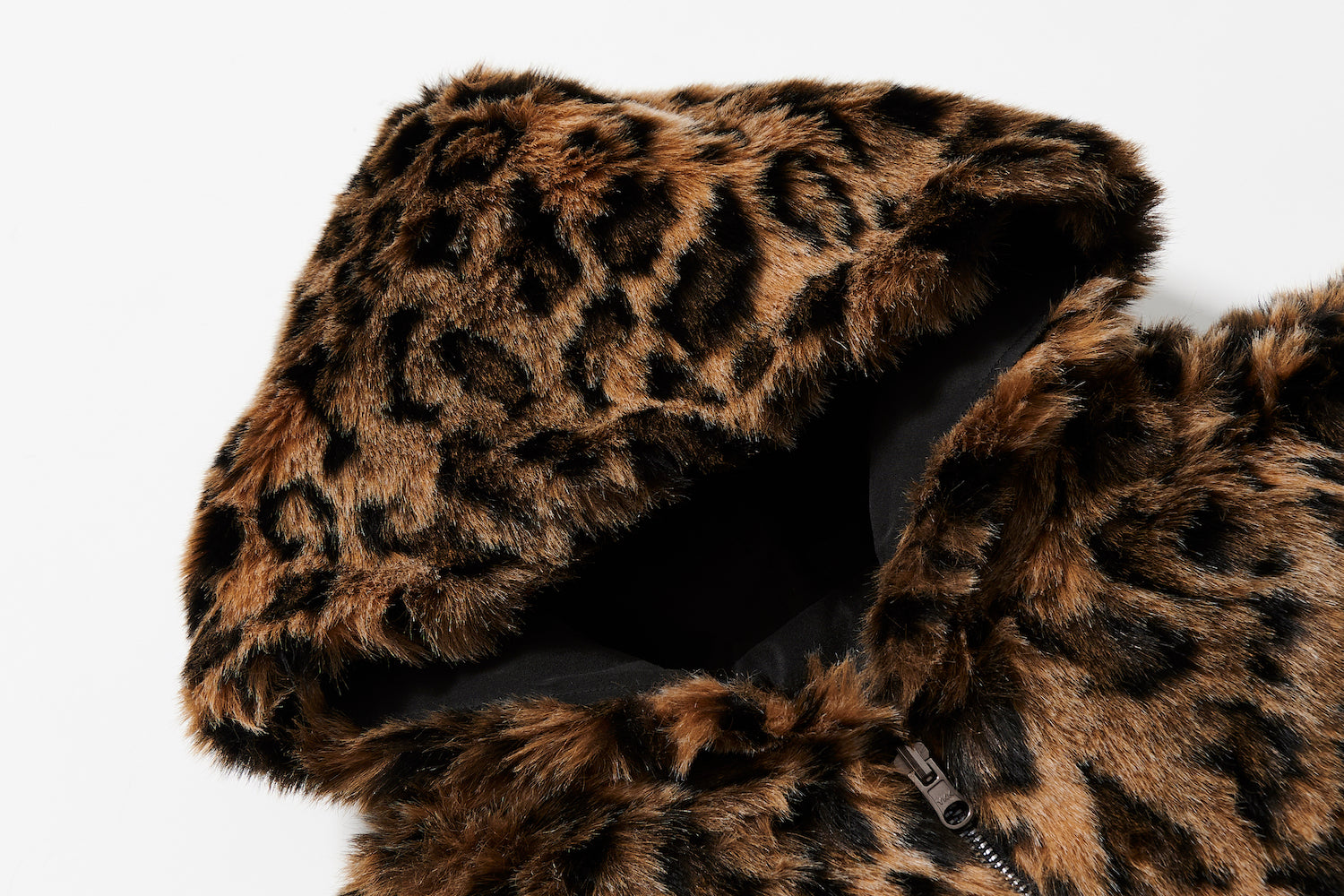 BLIND NO PLAN EXITMODE BY BLINDNOPLAN 25AW Reversible Plush Winter Jacket – Leopard Print